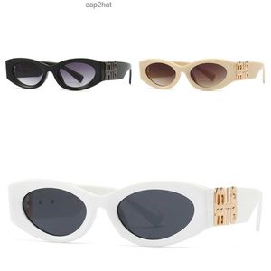 mui bril luxe zonnebril dames designer hoge kwaliteit ovale zon retro kleine ronde zonnebril nieuw productrecept QED1