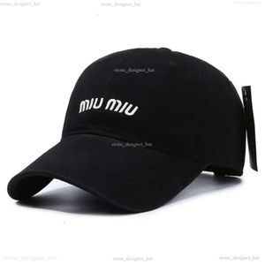 Mui Mui Ball Gaps Diseñador de béisbol C Womens Baseball Gath Fashion Outdoor Sun Shade Sombrero deportivo MIUI HAT 3516