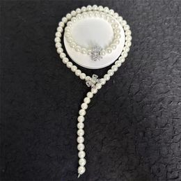 Mui Pearl ketting armband licht luxe mode veelzijdige high-end vlindergesplyhangende parel sieraden