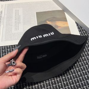 Muimui Hat 24 ans nouveau chapeau seau plat de luxe site officiel 1:1 chapeaux à larges bords