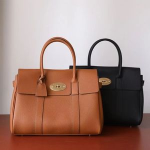 Mulberries Bolso Diseñador Bolsos de hombro para mujer Bayswater Maletines Bolsa Reino Unido Marca de lujo Abogado Bolsas de calidad superior Cuero genuino 298D