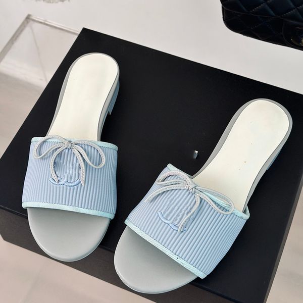 Mules Femme Designer Sandale Toes Round