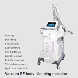 Mulfunctie Real Factory Nieuwste lymfatische drainage Massage Vacuüm Roller RF Body Slimming Beauty Machine met 40 K Cavitation