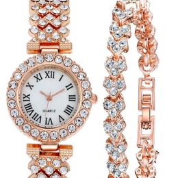 MULILAI Marque 32MM Style Luxueux Femmes Montres Diamant Cadran Blanc Élégant Quartz Dames Montre Bracelet En Or Rose Montres235R