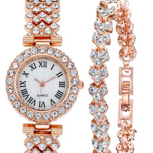 MULILAI Marque 32MM Style Luxueux Femmes Montres Diamant Cadran Blanc Élégant Quartz Dames Montre Bracelet En Or Rose Montres241M