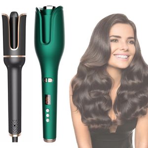 Couc à cheveux multi-automatiques Curling Iron LCD Céramique Rotation Waver Magic Wand Irons Styling Outils 240423