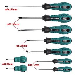 Kit di leva di riparazione per strumenti multi-punta Set di strumenti di apertura 9 in 1 Set di cacciaviti magnetici Torx Set di utensili manuali