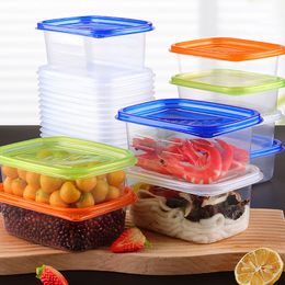 Boîte en plastique jetable multi-capacité, récupération des fruits, boîte d'emballage à gâteaux à mille couches, boîte de préservation des aliments