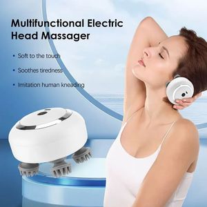 Multi Claw Head Massager Elektrische Ontspanning Schouder Been Arm Nek Deep Tissue Hoofd Hoofdhuid Kneden Vibrator 240118