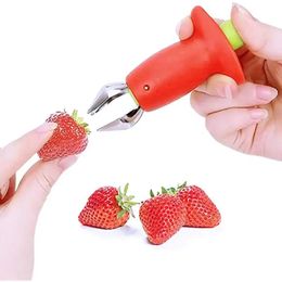 Multi Claw Strawberry Huller Fruit Berry Tomaat Vegetable Top Stam Core Pit Remover Keukenhulp Corer Gadget Food Helper Tool 240508