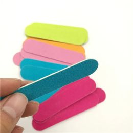 Multi color fan je houten chip nagelbestand wegwerp nagelbestand schoonheid en schoonheid