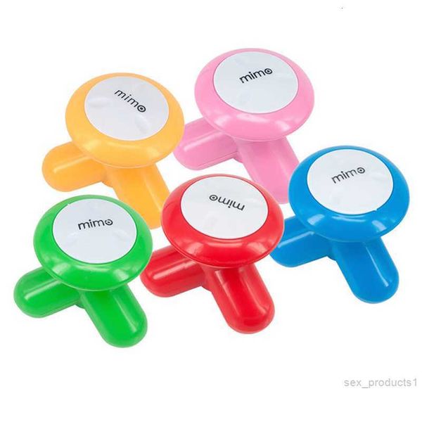 Mini masseur vibrant à ondes électriques multicolores batterie USB Massage complet du corps mignon Mini masseur électrique ZQNY