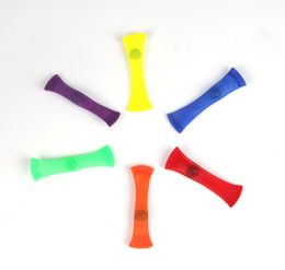 Multi-color Nieuwigheden pull bag kralen squeeze vent fidget speelgoed decompressie geweven net GF765