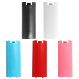 Multi Color Plastic Batterij Achterdeur Cover Deksel Shell Vervanging Voor Nintendo Wii Afstandsbediening