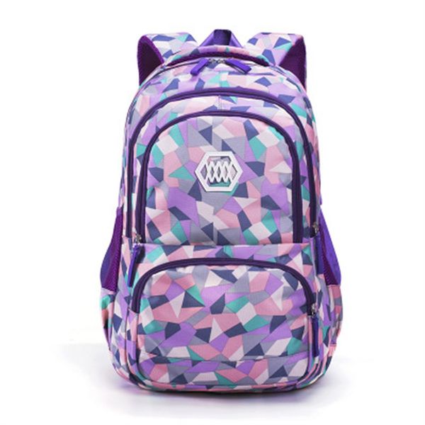 Multicolore imprimé mode populaire enfants sacs d'école garçons sac à dos pour enfants cartable pour les filles Y200609321l