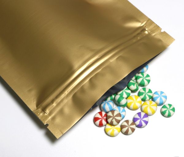 Multi color Resellable Zip Mylar Bolsa de almacenamiento de alimentos Bolsas de papel de aluminio Bolsa de embalaje de plástico Bolsas a prueba de olores Envío gratis