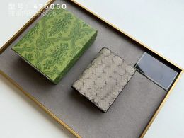 Meerkleurige luxe designer handtas Korte opvouwbare damesportemonnee Korte modeportemonnee Klassieke portemonnee met kaartzakje geleverd in doos 476050