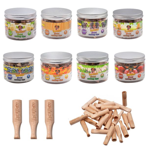 Buse en bois multi-aromatisée Accessoires pour fumer Porte-cigarette en bois en conserve pour bong dab rig