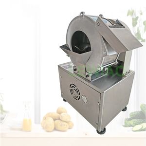 Multifunctionele automatische snijmachine aardappel wortel gember slicer shred groente snijder