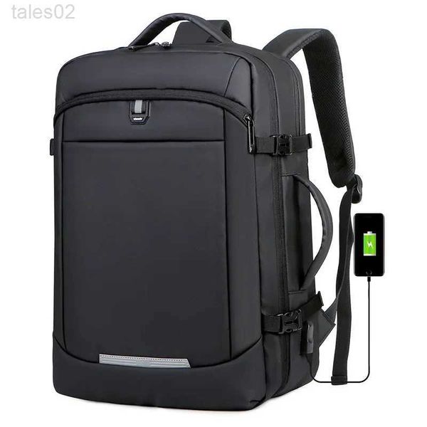 Sacs multifonctionnelles OPDOS 40L Sac à dos de 17 pouces de grande capacité de 17 pouces Sac à dos USB Sac école imperméable Travel multi-fonctions Swiss YQ240407