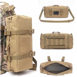 Multifunctionele Tassen Outdoor Militaire Tas Tactische Molle EDC Pouches Medische Pouch Utility Noodhulp Jacht Wandelen Heuptas AccessoiresHKD230627