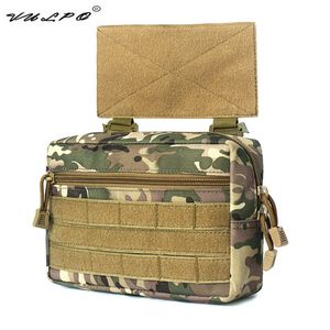 Multifunctionele Zakken Tactische Sack Pouch Sub Abdominale Drop Down Buik Utility Tas Voor D3 Chest Rig MK3 Vest jacht Vest Plate Carrier OpbergtasHKD230627