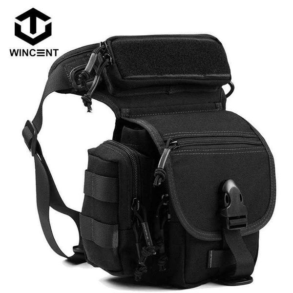 Sacs multifonctions WINCENT Outdoor Leg Bag Imperméable Alpinisme Portable Haute Résistance Durable Nylon Multifonctionnel Tactique Militaire Leg BagHKD230627