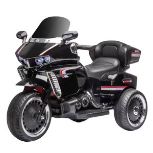 Tricycle de moto électrique multifonction pour enfants chargeant des jouets de plein air pour enfants véhicules électriques à double entraînement pour adultes