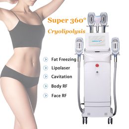 Machine multifonctionnelle d'élimination des graisses par cryolipolyse 360 cryo lipo réduire les graisses du ventre corps liposuccion amincissant les machines de spa de beauté