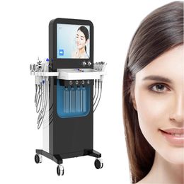 Machine faciale multifonctionnelle de microdermoabrasion 13 en 1, soins de la peau, Ems Bio Led Light Jet Peel Oxygen, équipement de beauté professionnel