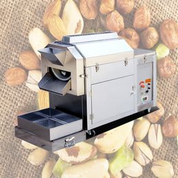 Multifunctionele noot roosterende machine voor pinda's kastanjes zonnebloempitten cashewnoten gedroogde noten maken roosterende machine