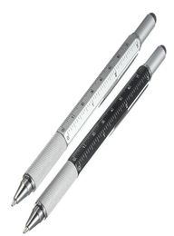 Multi -functie schroevendraaier liniaal spirituele gereedschap ballpoint ballpoint met een top- en schaal stylus for3041871