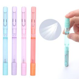 Multi-functie Spray Pennen Draagbare Sproeier Pen Metalen Clip Lege Tube Hervulbare Parfum Alcohol Hand Sanitizer Spray Gel Pen voor Gift