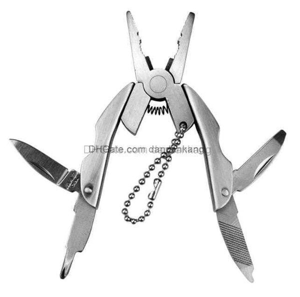 Multi Function Tool Pinces Porte-clés Portable Mini Multitool Gadgets Tortue Forme Pliant Pinces Porte-clés Outils à main pour le camping en plein air