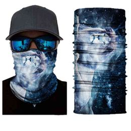 Multifunctionele bandana sjaal buis mannen vrouwen nek gaiter outdoor klimmen naadloze sport ski gezichtsmasker wandelen vissen keffiyeh y1229