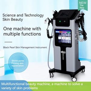 Équipement de beauté multifonctionnel Machines pour le visage Hydra 11 en 1 Machine à eau Soins de la peau à l'oxygène Peeling ultrasonique pour le visage Spa Traitement anti-rides Utilisation en salon