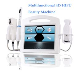 Multifunctionele schoonheidsuitrusting 4D HIFU 20000 SHOTS 12 Lijnen Anti-rimpel Face Lift Skin Trapport V-Max Liposhape Body Slankmachine