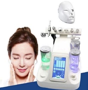 Multifunctionele schoonheidsuitrusting 7 in 1 spa Gebruik Korea huid Verjonging Dermabrasie Porie Cleaner Aqua Peeling Solution Hydro gezichtszuurstofmachine