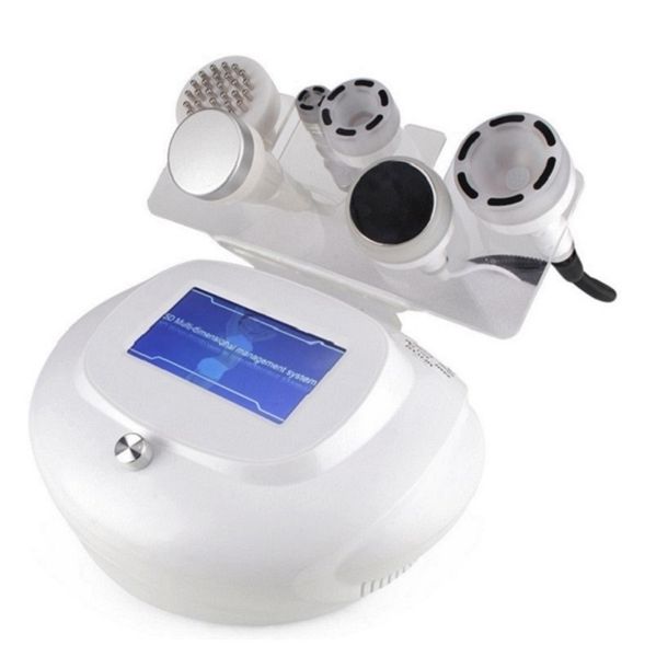 Equipo de belleza multifuncional Máquina de adelgazamiento por vacío ultrasónico RF de cavitación 80K 6 en 1 Masajeador de levantamiento de piel para pérdida de peso para dispositivo de belleza con quemador de grasa facial