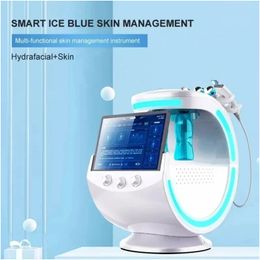 Équipement de beauté multifonctionnel HOT 7 en 1 nettoyage intelligent du visage analyse de la peau sous vide des pores profonds Hydra Skin Lift Machine de beauté anti-âge