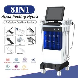 Équipement de beauté multifonctionnel Hydra Dermabrasion Machine Skin Resurfaçage Bio Microcurrent Peeling Acné Traitement