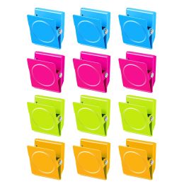 Clips magnétiques multifonctionnels pour le réfrigérateur Biffite Billboard Home Kitchen Office School Sac Sac Clips Magnétique Outil