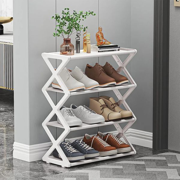 Habillement de rack de chaussures en forme multiple