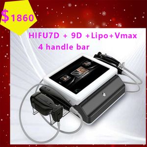 multi lipo hifu minceur machine 4 lipomas liposuccion vmax 4d 7d 9d 11d liposome avec cartouches de 13 mm pour réduire la graisse et lifting V line traitement machine de beauté