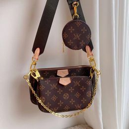 Multi pochette accessoires ontwerper schoudertassen ontwerpers dames handtassen 3 stks set crossbody tas luxe portemonnee portemonnee schoudertas schouderbanden dames tassen