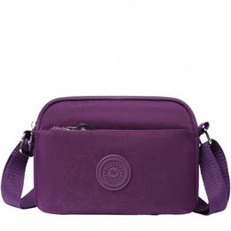 Multi-pocket crossbody tas nieuwe casual nyl schoudertas reistas dames p7kl#