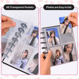 Multi pochets Photo Album Mini Kpop Photocard Binder Sheets Cards Idol Collect Books Photocard Holder Album étudiant papeterie