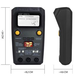 Transistor multi-usine ESR / SMD Tester BSIDE ESR02PRO Smart Diode Triode Resistance Resistor Metter METER MOS / PNP / NPN Test