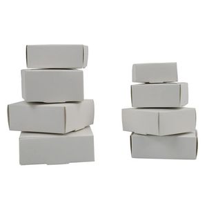 Multi Size Cute Square Kraft Packaging Box Wedding Party Favor Supplies Handmade Soap Chocolate Gift Box