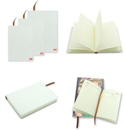Espacios en blanco de sublimación para cuadernos de varios tamaños, consumibles con núcleo, cuadernos de cinta de doble cara, cuadernos de escritura imprimibles, regalo de fiesta 27jy4659064